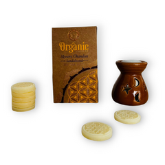 Cera de Soya Aromática Organic Sandalwood Goodness - Song of India
