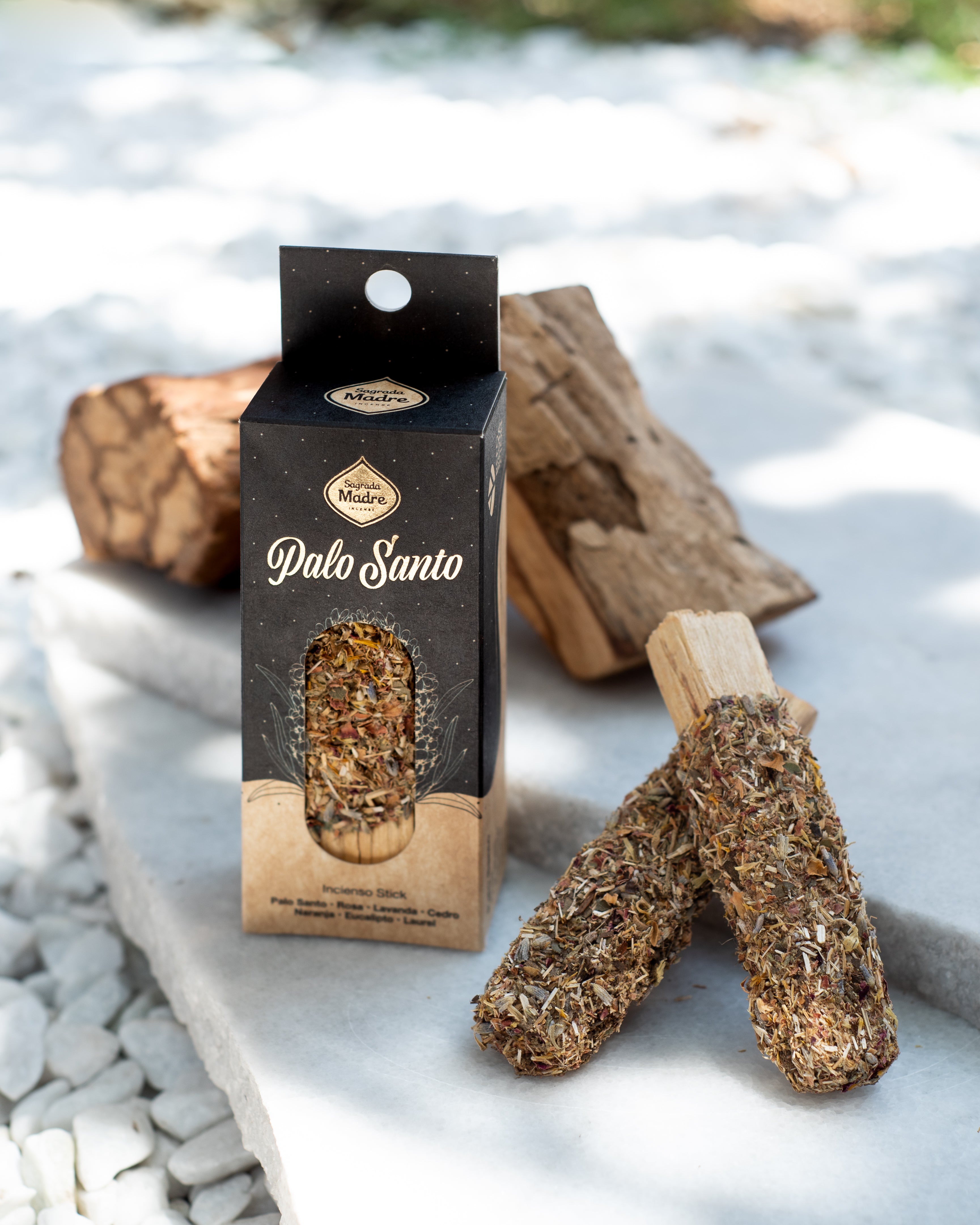 Palo Santo Incienso Stick con hierbas