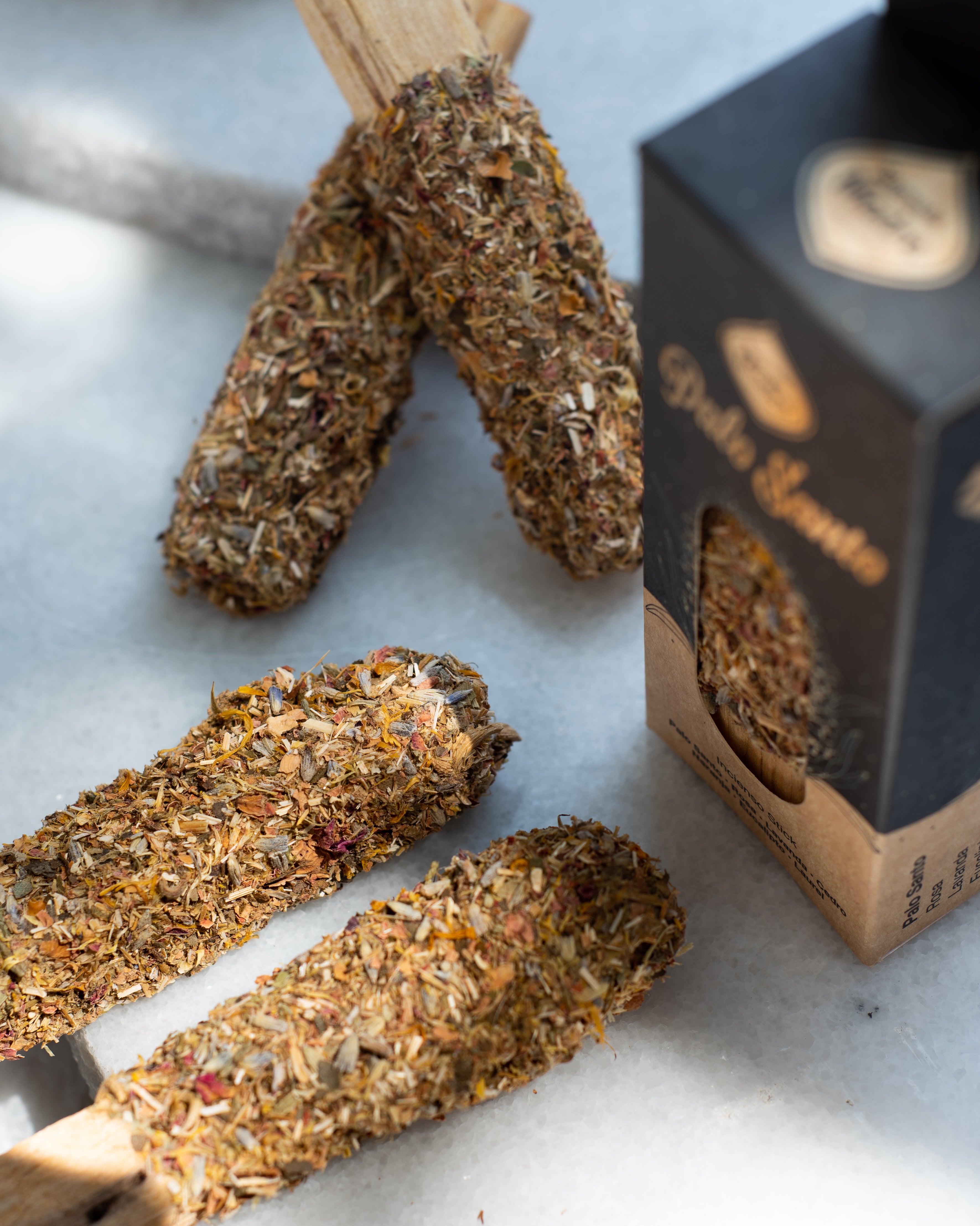 Palo Santo Incienso Stick con hierbas