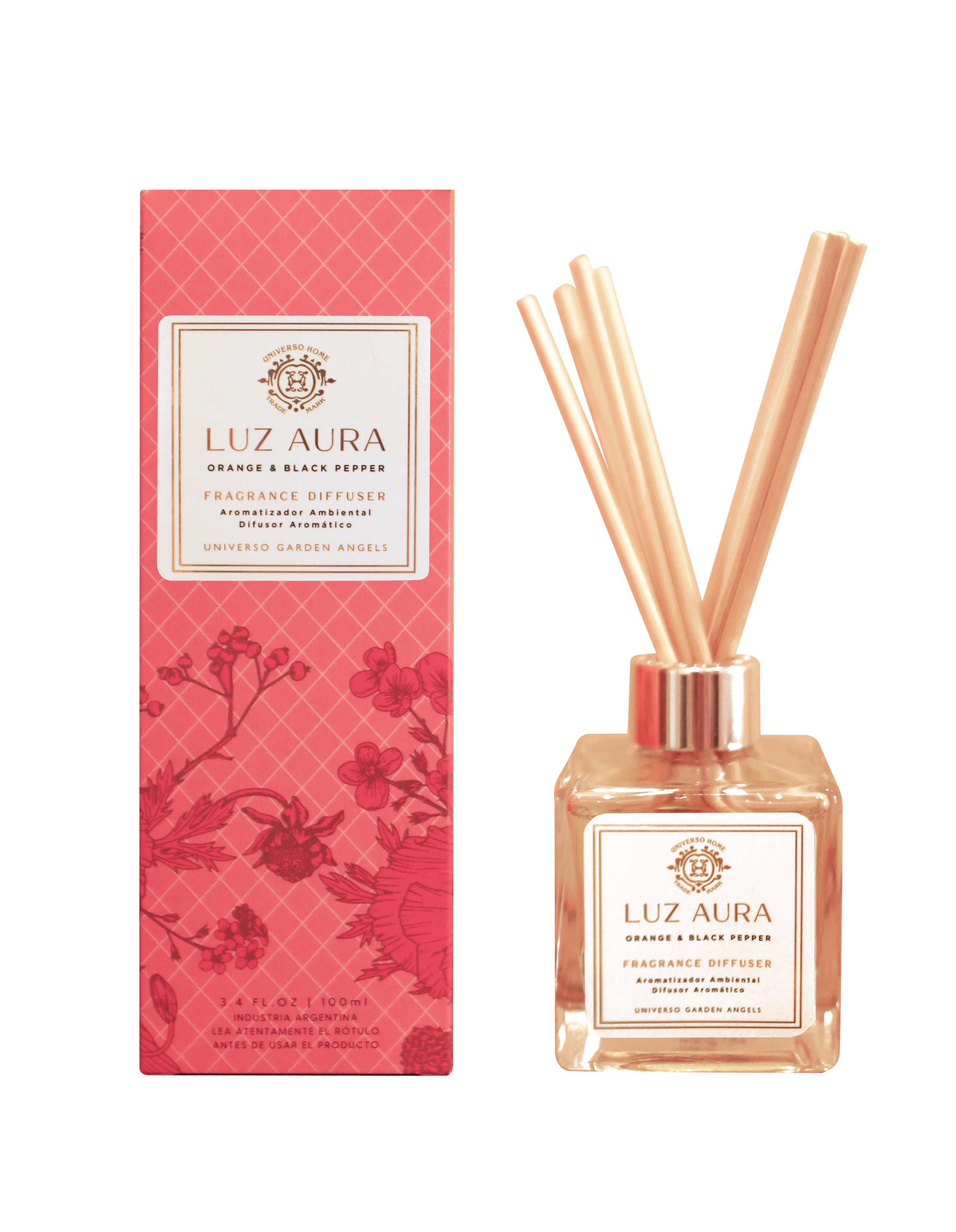 Difusor Aromatico Luz Aura 100 ml