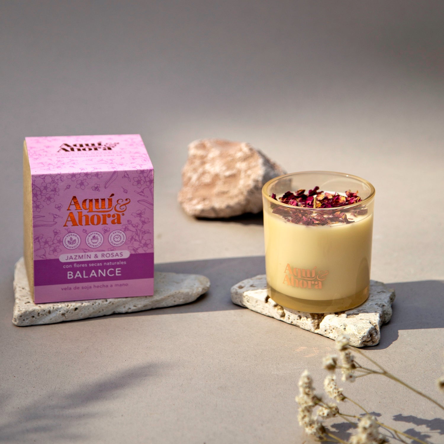 Velas de Soja PREMIUM - Aqui&Ahora.